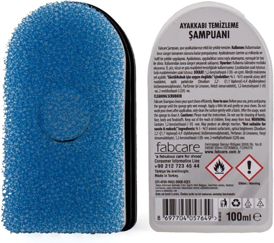 Fabcare Spor Ayakkabı Temizleme Şampuanı RENKSİZ ST