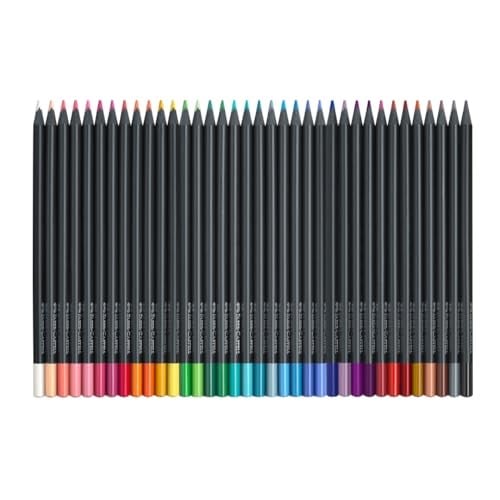 Faber-Castell 116436 - Renkli kalemler Blackwood, Black Edition, 36lı kutu