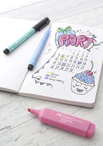 FABER-CASTELL 267125 - Başlangıç Seti Bullet Journaling, 9 Parçalı, Çok Renkli - Seçenekler: Bullet Journaling, Kaligrafi, 1 stück (1er Pack)...