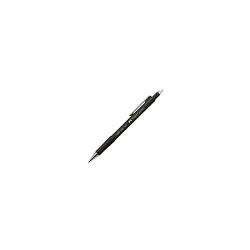 Faber-Castell Grip 1345 Versatil Kalem, 0.5 mm, Siyah 2022, Silgili, Saklanabilir Metal Uç, Ergonomik Tutuş