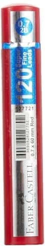 Faber-Castell Grip Min, 0.7, 2B, 60mm 1li, 120 Adet, Siyah