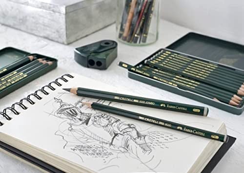 Faber-Castell Kurşun kalem, kauçuk uçlu, sertlik derecesi HB Jumbo 2B