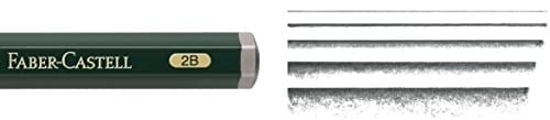 Faber-Castell Kurşun kalem, kauçuk uçlu, sertlik derecesi HB Jumbo 2B