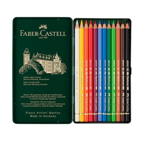 Faber-Castell Polychromos Kuru Boya Kalemi, 12 Renk