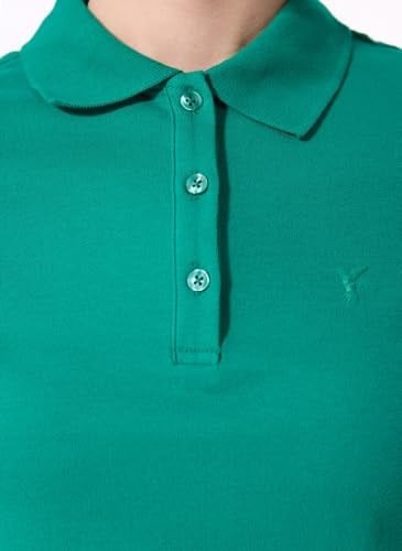 Fabrika Polo Yaka Basic T-Shirt, DEEP