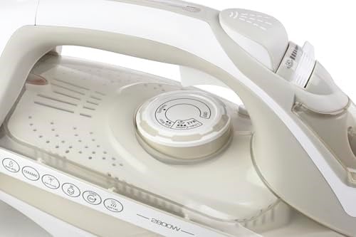 Fakir Avanti BE 120 Buharlı Ütü, 2800 W, 480 ml Hazne, 35 gr/dk Şok Buhar, Bej