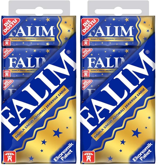 Falim Damla Sakızlı 10li Paket 35 gr