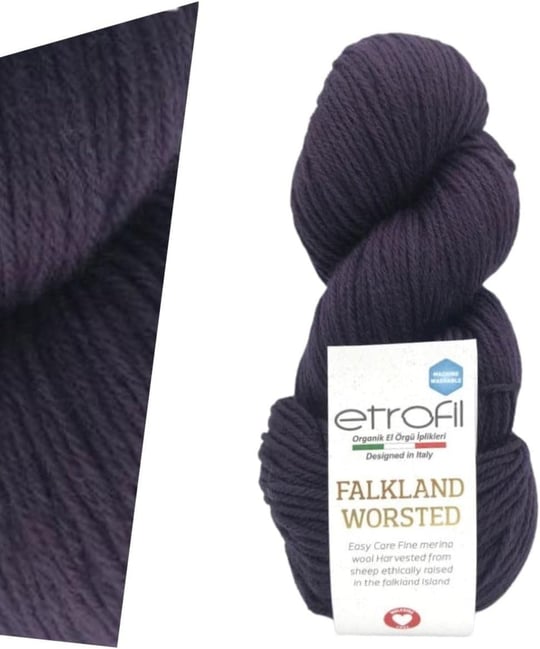 Falkland Worsted 76055 PATLICAN MORU