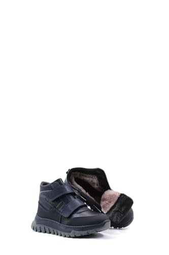 FAST STEP Hakiki Deri Kürklü Unisex Çocuk Klasik Bot 612KFA1586-2