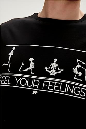 Feel You Erkek T-Shirt - 23.01.07.025 Siyah