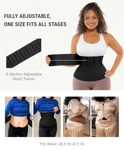 FeelinGirl Bel İnceltici Kadın Eğitmeni Lateks Korse Bel Cincher Vücut Şekillendirici Kontrolü Kadınlar için Sauna Kırpıcı Kemer Göbek Sarma Büyük Beden