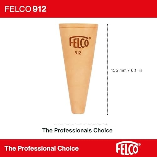 Felco Baumscheren-Träger Nr.910+ aus Leder mit Tasche, Braun, 35x15x5 cm
