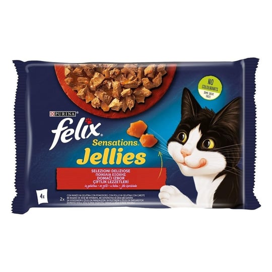 Felix Jellies Karışık 4x85 g