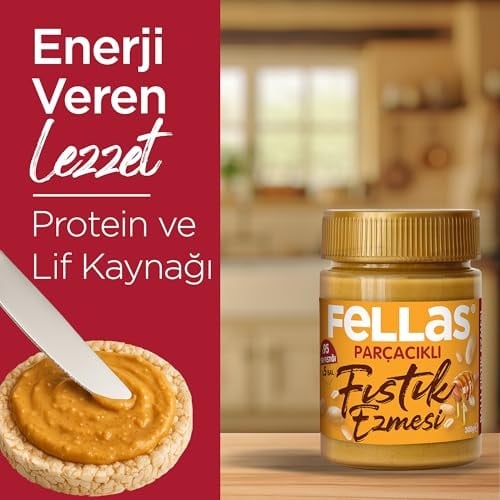 Fellas Fıstık Ezmesi, Ballı 300 gr