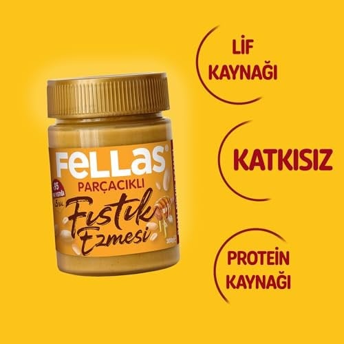 Fellas Fıstık Ezmesi, Ballı 300 gr