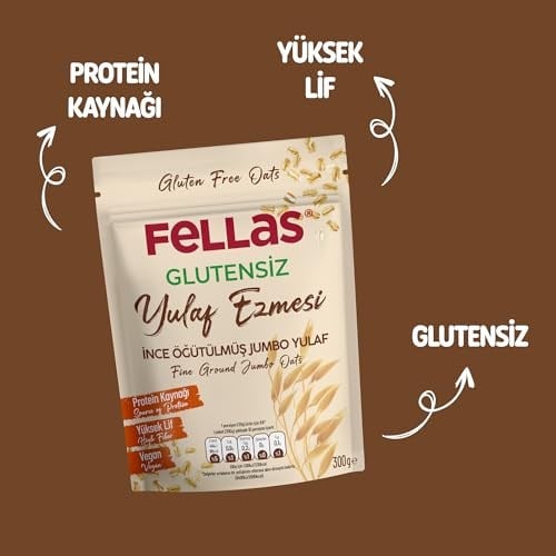 Fellas Glutensiz Yulaf Ezmesi 300 gr