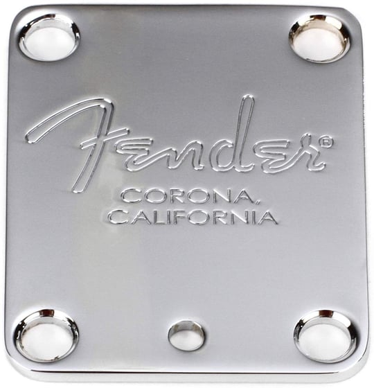 Fender 099-1445-100 Boyun Plaka Sahip/Corona Amerikan Standart Serisi - Boyun Plakası