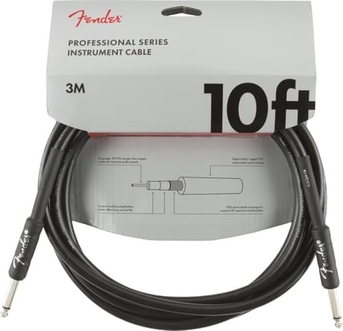 Fender Professional Series Instrument Cable 3 metre Enstrüman Kablosu
