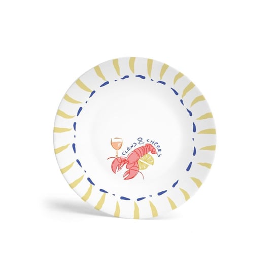 Fern&Co Bon App Collection Tatlı Tabağı Lobster