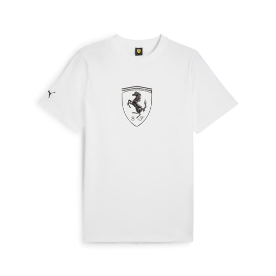 Ferrari Race Erkek Beyaz Günlük Stil T-Shirt 63018904