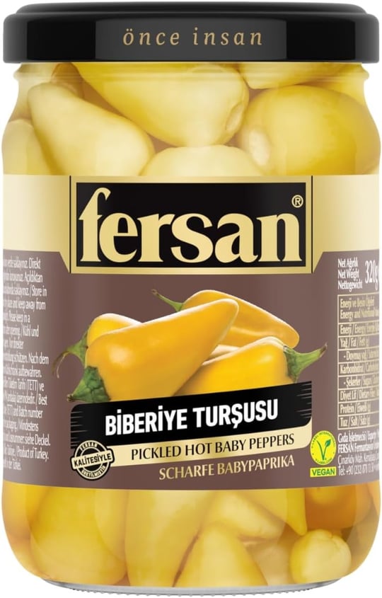 Fersan Biberiye Biber Turşusu 370 ML