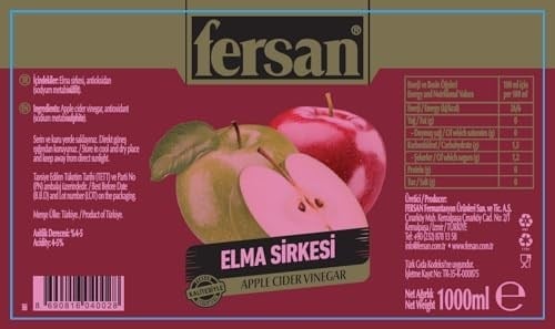 Fersan Elma Sirkesi 1 Lt