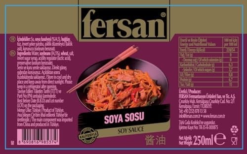 Fersan Soya Sosu 250 ml - Cam