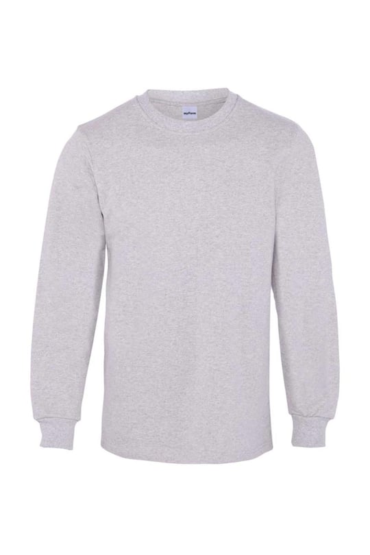 FESTİVAL BİSİKLET YAKA UZUN KOL T-SHIRT LACİVERT 4XL-1