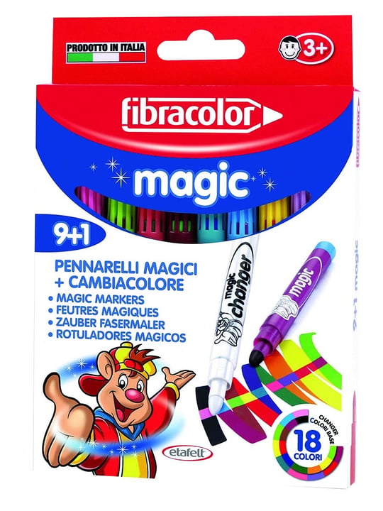 Fibracolor 10540Ma010Se Fibracolor Magic Pen 9+1 Renk - Seçenekler: Colori Diversi, Colorito Maxi, Colorito Pastel, Magic Pen...