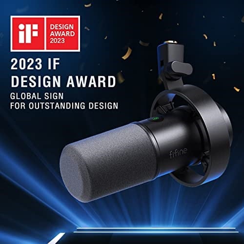 Fifine K688 USB - XLR Dinamik Yayıncı Youtuber Bilgisayar Oyuncu Stüdyo Mikrofonu
