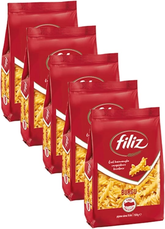 Filiz Burgu Makarna 500 gr x 5 adet