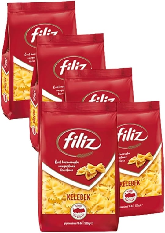 Filiz Kelebek Makarna 500 gr x 5 adet