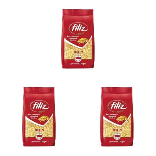 FİLİZ MAKARNA 500GR KUSKUS 3lü paket