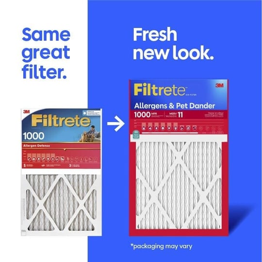 Filtrete 21 x 21 x 1, AC fırın hava filtresi, MPR 1000, mikro alerjen koruması, 6lı paket (tam ölçüler 20,81 x 20,81 x 0,81)