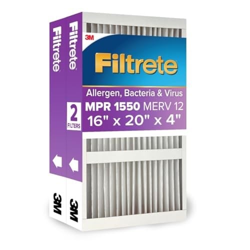 Filtrete NDP00-4IN-2 Yüksek Performanslı Hava Filtresi, Beyaz