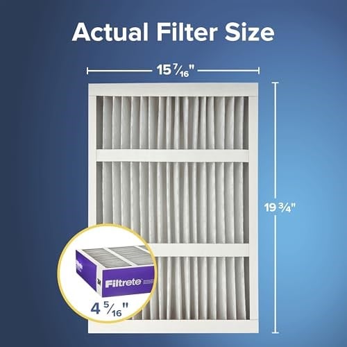 Filtrete NDP00-4IN-2 Yüksek Performanslı Hava Filtresi, Beyaz