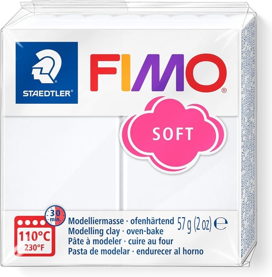 Fimo 8020--0 Fimo Soft Modelleme Kili 57 gr. Beyaz