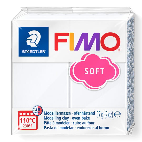 Fimo 8020--0 Fimo Soft Modelleme Kili 57 gr. Beyaz