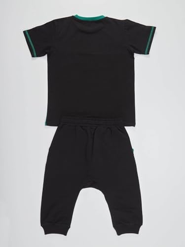 Finish Erkek Çocuk T-shirt Kapri Şort Takım