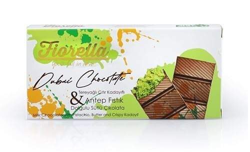 Fiorella Dubai Çikolatası 200 Gr. (1 Paket)