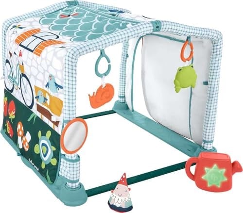 Fisher Price 3ü 1 Arada Sevimli Kulübe Jimnastik Merkezi, 0+, HJK45