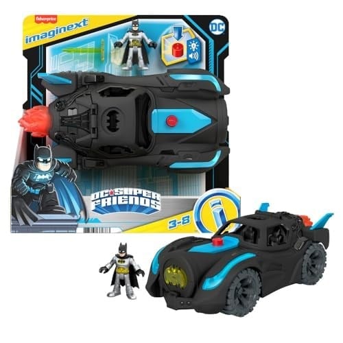 Fisher Price Imaginext® DC Super Friends™ Işıklı Ve Sesli Batmobil™