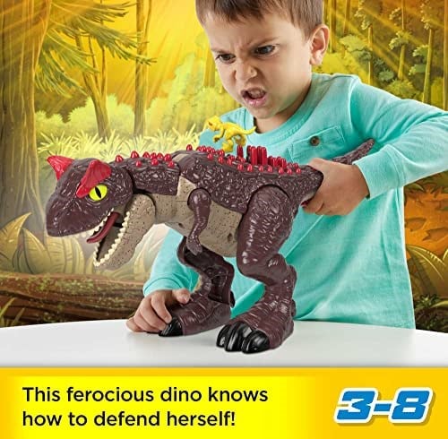 Fisher Price Imaginext Jurassic World Spike Strike Carnotaurus