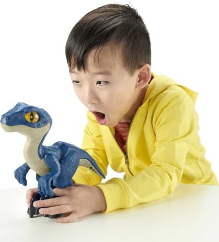 Fisher Price Jurassic World Lisanslı Dinozaur Raptor XL