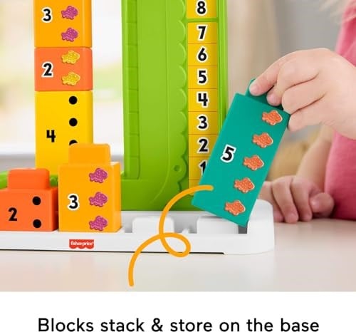 Fisher-Price Matematikçi Timsah Fisher-Price Matematikçi Timsah, okul öncesi çağdaki çocuklar için eğitici oyuncak ve üst üste dizilebilir 10 blok JCT13