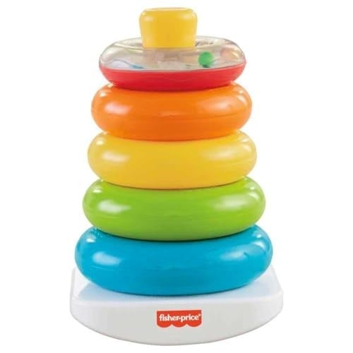 Fisher Price Renkli Halkalar® & “renkli Bloklar® Eğitici Ve Eğlenceli Oyuncak Seti