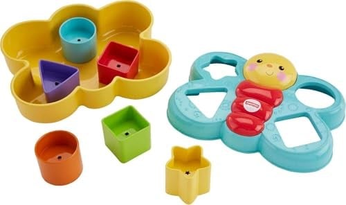 Fisher-Price Şekil Eşleştirme Arkadaşı Kelebek Fisher-Price Şekil Eşleştirme Arkadaşı Kelebek, 6 Bloklu, Şekil Eşleştirme Oyunu CDC22 CDC22