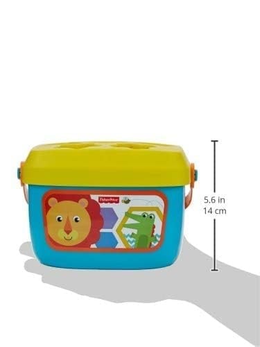 Fisher Price Sıralama Oyuncağı Renkli Bloklar, Bebeğinize şekilleri, renkleri ve daha fazlasını tanıtan klasik yerleştirme ve sıralama eğlencesi, FFC84