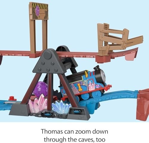 Fisher Price Thomas ve Arkadaşları -Kristal Mağaraları Macera Seti, 3 yaş ve üzeri, HMC28