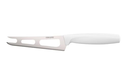 Fiskars peynir bıçağı, toplam uzunluk: 24 cm, yüksek kaliteli çelik/plastik, beyaz, fonksiyonel form, 1015987